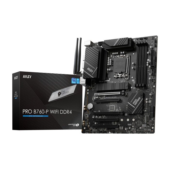 MSI Intel PRO B760-P WIFI DDR4 Motherboard