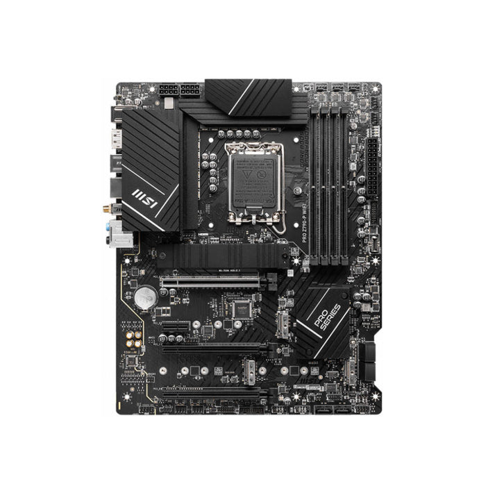 MSI Pro Z790-P Wifi DDR5 ATX Motherboard, LGA 1700 Socket, Intel Z790 Chipset, 2.5Gbps LAN, Wi-Fi 6E MotherBoard