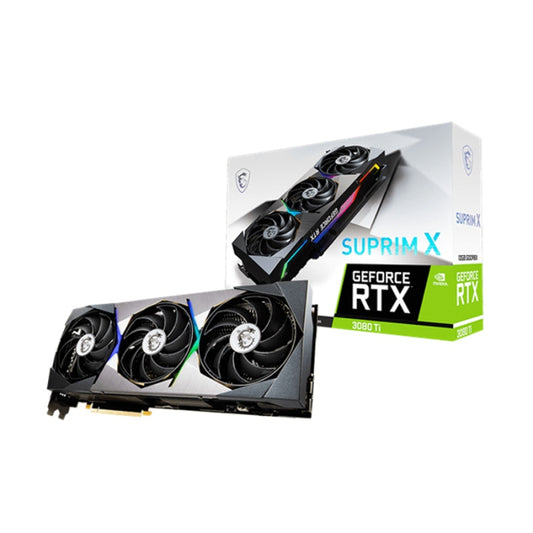 بطاقة رسوميات إم إس آي جيفورس RTX 3080 Ti SUPRIM X سعة 12 جيجابايت 