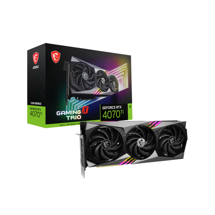 MSI GeForce RTX 4070 Ti Gaming Trio 12GB GDDR6X Graphics Card