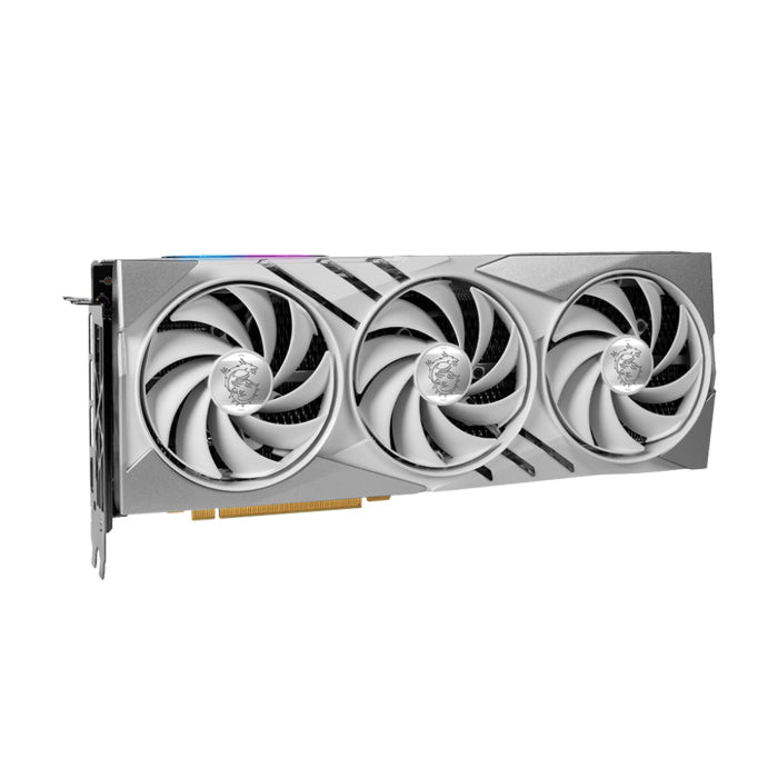 MSI GeForce RTX 4070 Super Gaming X Slim 12GB GDDR6X Graphic Card - White