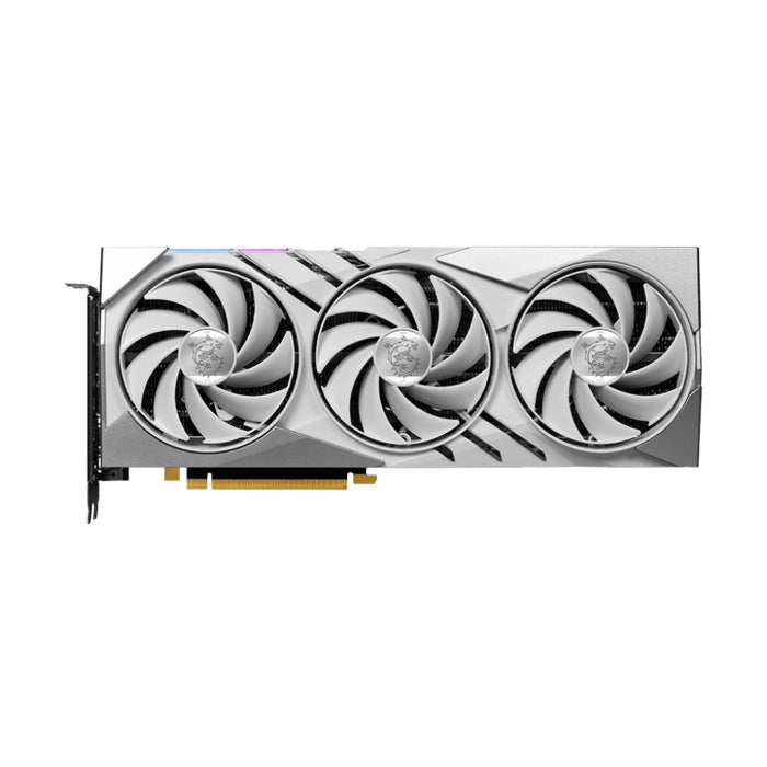 MSI GeForce RTX 4070 Super Gaming X Slim 12GB GDDR6X Graphic Card - White