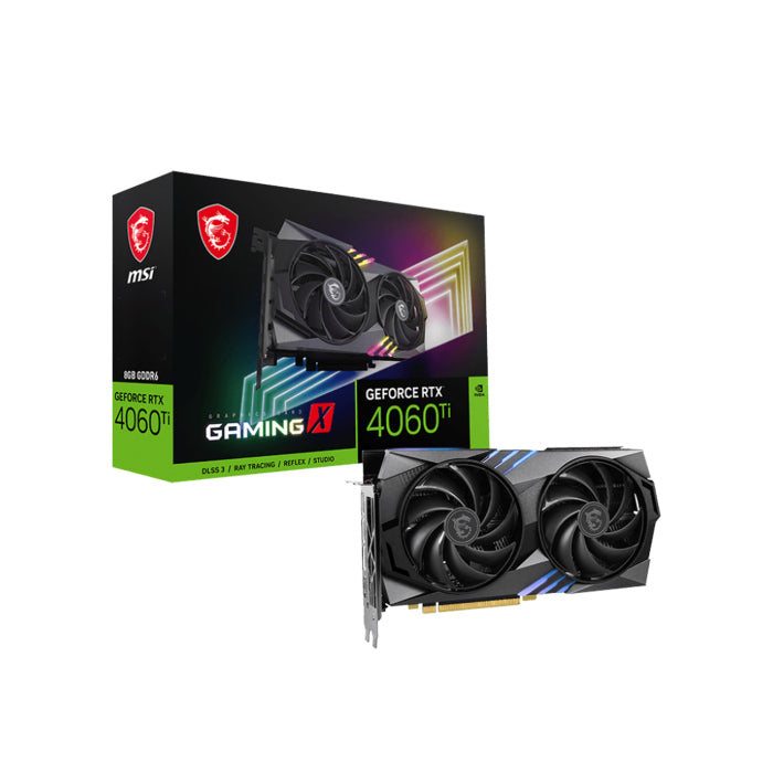 MSI GeForce RTX 4060 Ti Gaming X 8GB GDDR6 Graphics Card