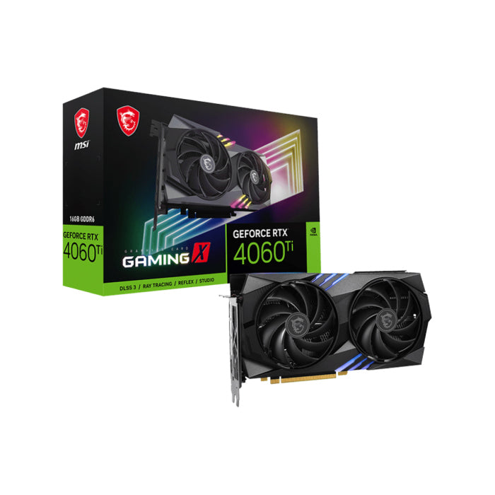 MSI GeForce RTX 4060 Ti Gaming X 8GB GDDR6 Graphics Card