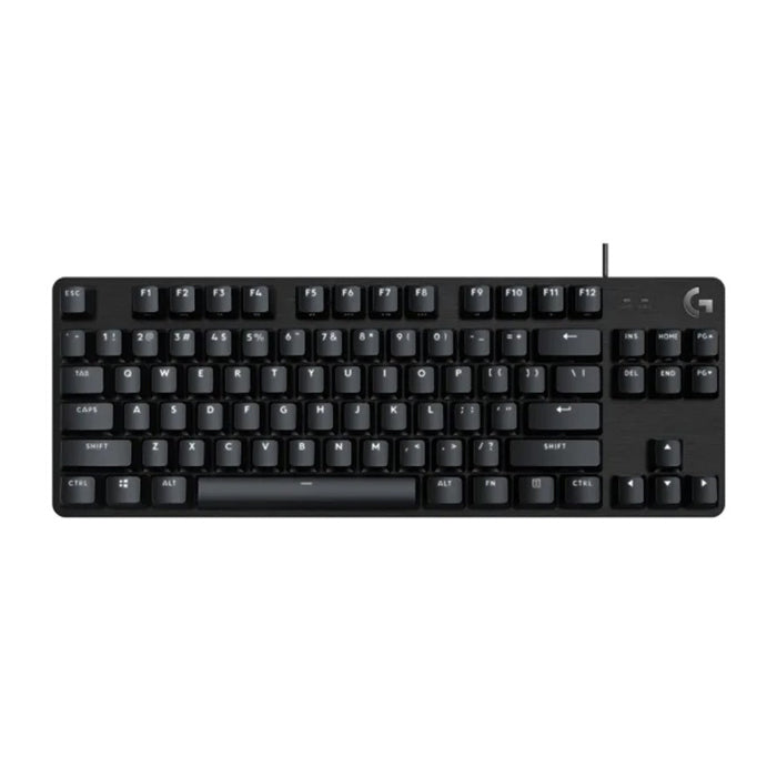 لوحة مفاتيح الألعاب الميكانيكية السلكية Logitech G413 TKL SE (باللغة العربية) مع مفاتيح ميكانيكية تعمل باللمس - أسود 