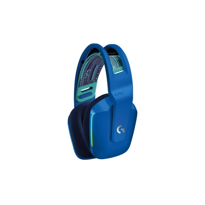 Logitech G733 Light Speed Wireless RGB Gaming Headset - Blue For PC & PS4