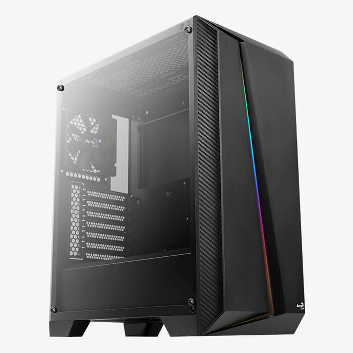 Aerocool Cylon Pro RGB Mid Tower Case - Black