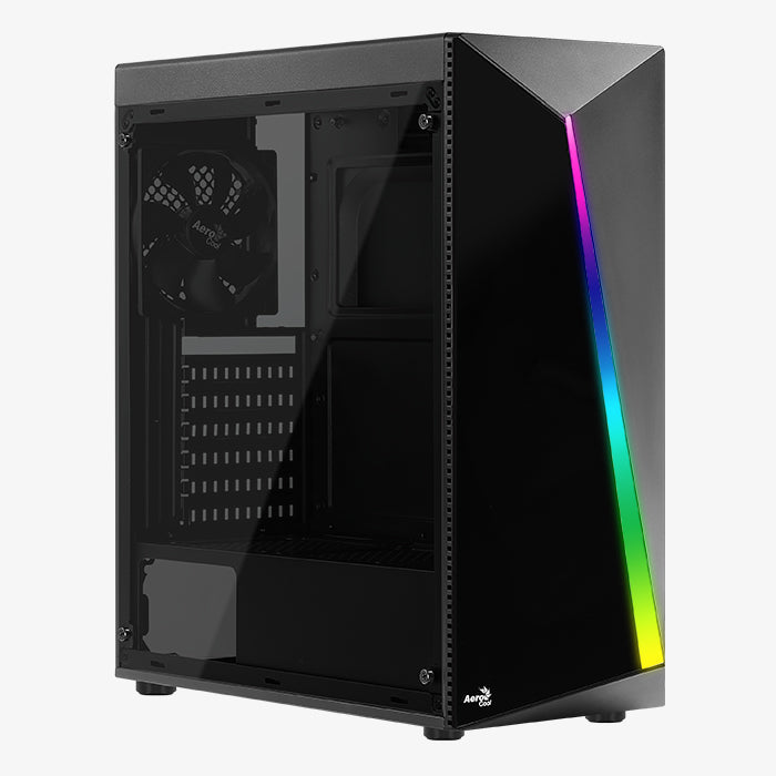 Aerocool Shard V2 RGB Mid Tower Case - Black