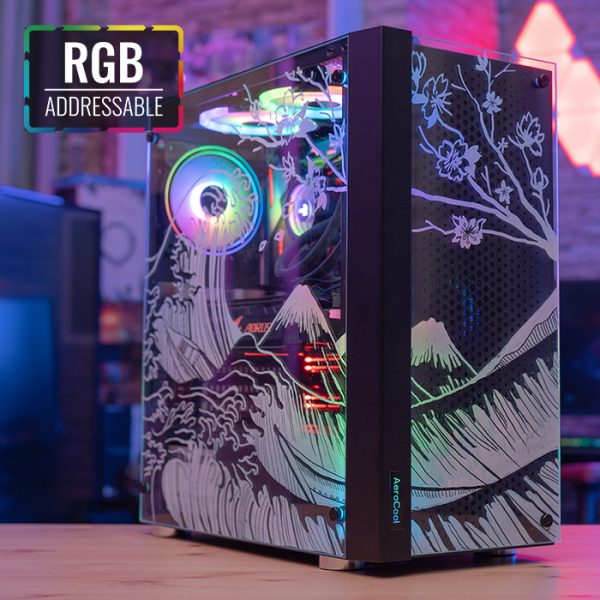 AeroCool Skribble ARGB MID TOWER CASE