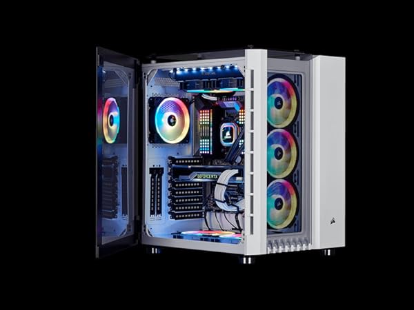 CORSAIR Crystal Series 680X RGB Mid Tower Case - White