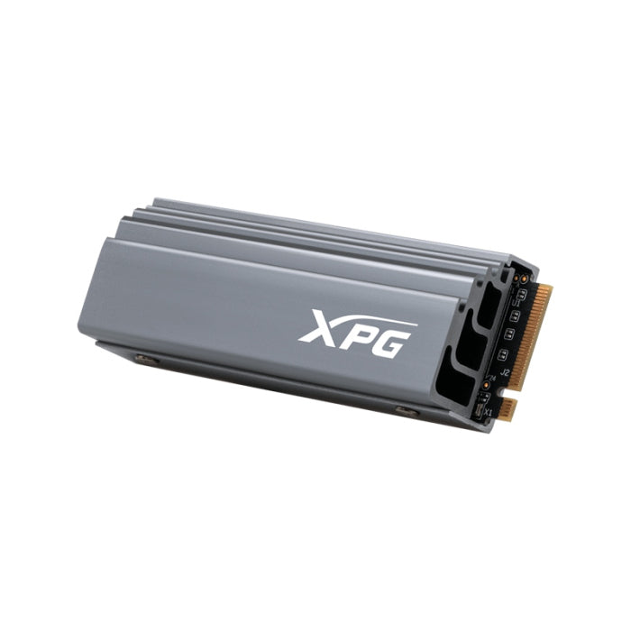 XPG GAMMIX S70 1 تيرابايت SSD NVMe مع مبدد حرارة PCIe Gen4 x4 1.4 R/W حتى 7400/5500 ميجابايت/ثانية 