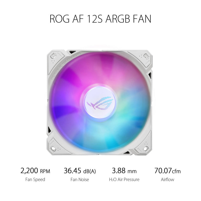 Asus Rog Ryuo III 240 ARGB CPU Liquid Cooler - White