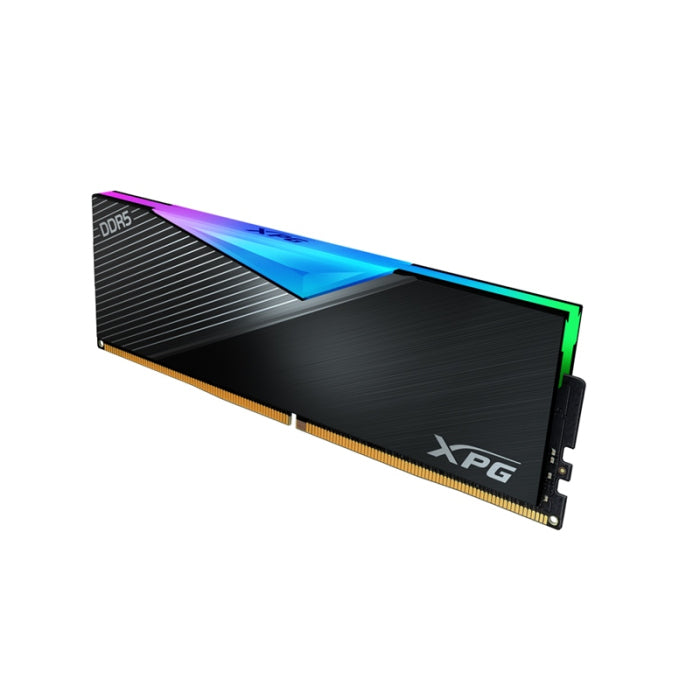 XPG LANCER 32GB (2x16GB) DDR5 6000MHz RGB طقم ذاكرة سطح المكتب - أسود