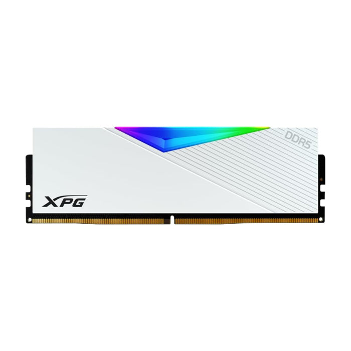 مجموعة ذاكرة الوصول العشوائي XPG Lancer DDR5 RGB 5200MHz 32GB (2x16GB) - أبيض 