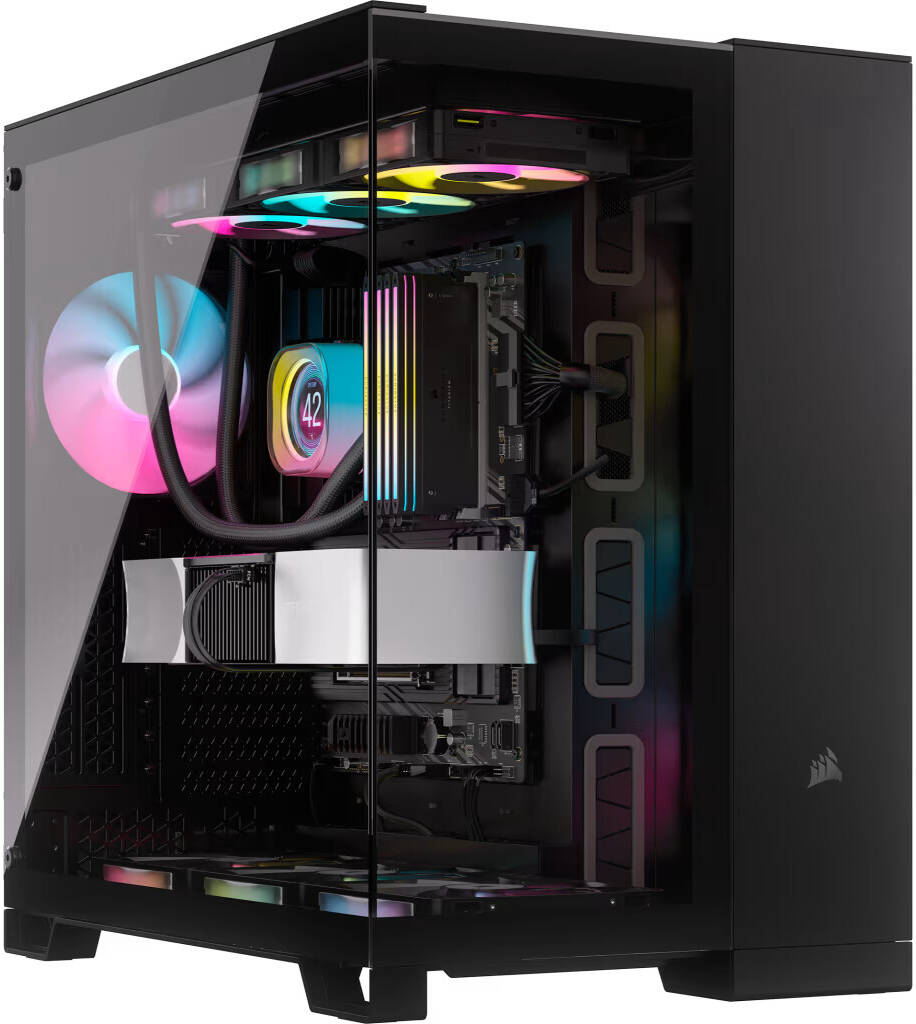 CORSAIR ICUE LINK 6500X RGB Mid Tower Case - Black