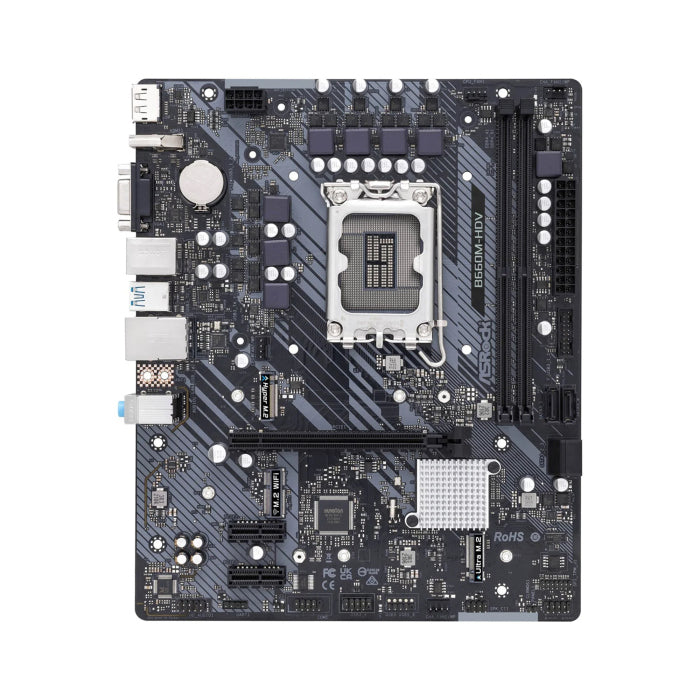 ASRock Intel B660M-HDV DDR4 Micro ATX Motherboard