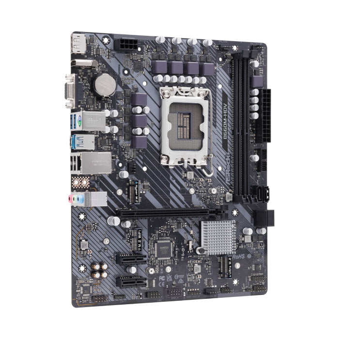 ASRock Intel B660M-HDV DDR4 Micro ATX Motherboard