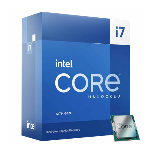 معالج Intel Core i7-13700KF بسرعة 3.4 جيجا هرتز وذاكرة تخزين مؤقت سعة 30 ميجابايت (مفتوح) 