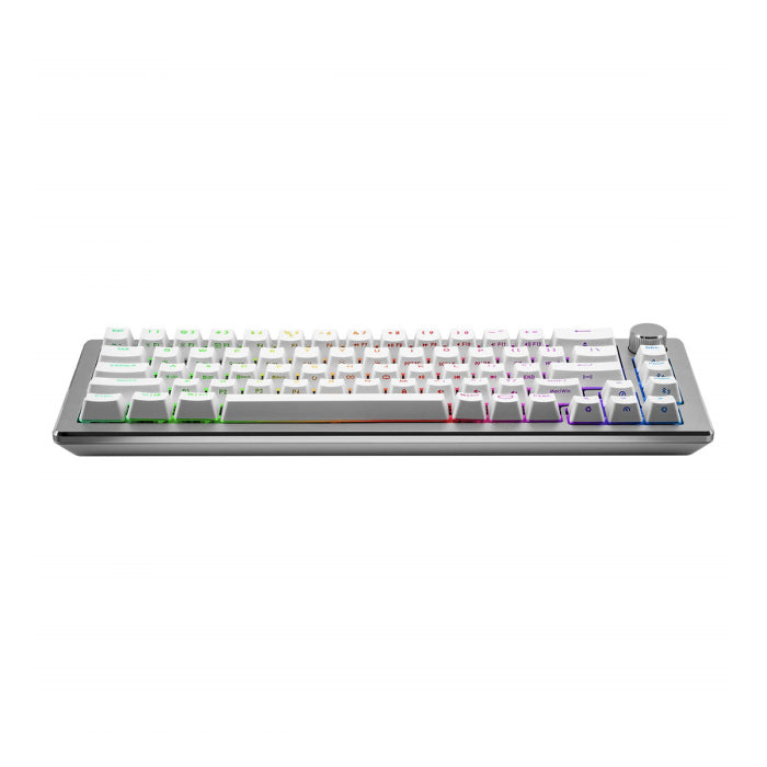 Cooler Master CK721 RGB 65% Hybrid Wireless/Bluetooth Mechanical Keyboard Linear Red Switch