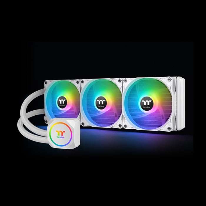 Thermaltake TH360 ARGB Sync Snow Edition AIO Liquid Cooler - White