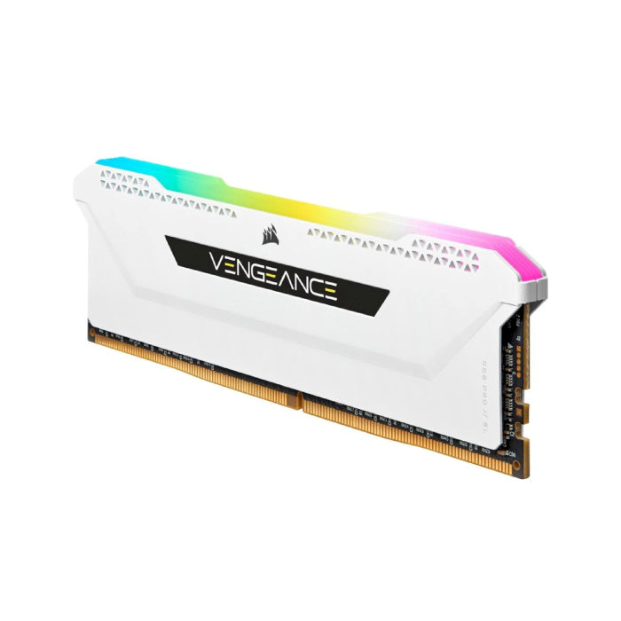 Corsair Vengeance RGB PRO SL 32GB (2x16GB) DDR4 3600MHz C18 Memory Kit - White