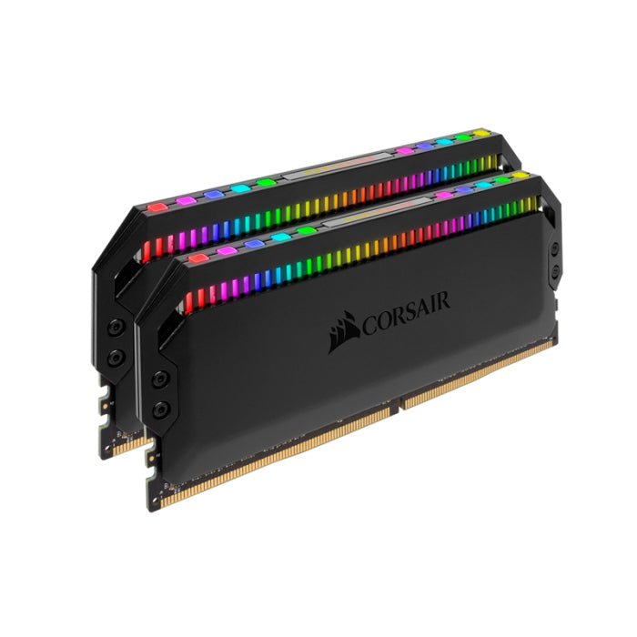 Corsair Dominator Platinum RGB 16GB (2x8GB) DDR4 3200MHz C16 Desktop Memory Kit - Black