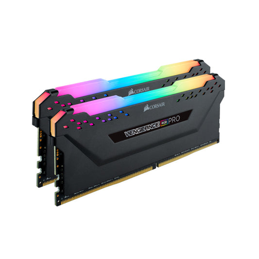 Corsair Vengeance RGB Pro 16GB (2x8GB) DDR4 3600MHz C18 AMD Ryzen Memory Kit - Black