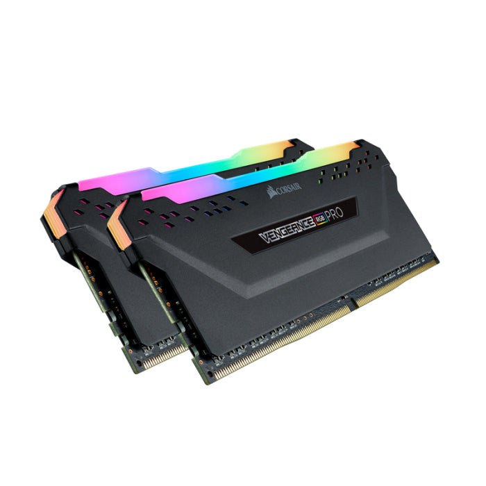 Corsair Vengeance RGB Pro 16GB (2x8GB) DDR4 3600MHz C18 AMD Ryzen Memory Kit - Black