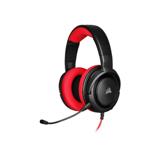 Corsair HS35 Stereo Gaming Stereo 3.5mm Headset Red PC, PS4/5, Xbox One, Switch & Mobile Devices