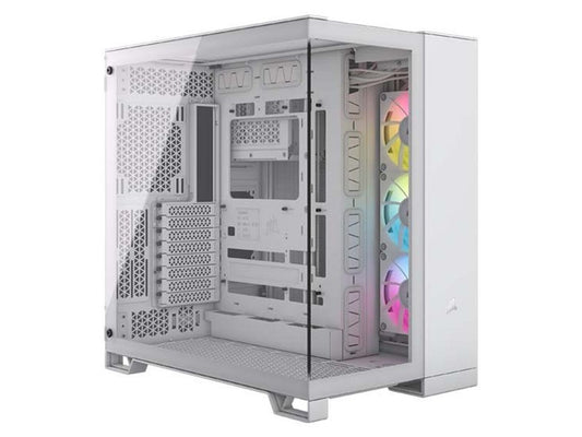 CORSAIR ICUE LINK 6500X RGB Mid Tower Case - White