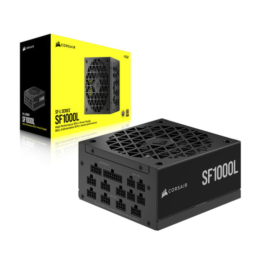 Corsair SF-L Series SF1000L 80PLUS GOLD PLATINUM High-Performance Fully Modular 1000W ATX 3.0 SFX-L Power Supply