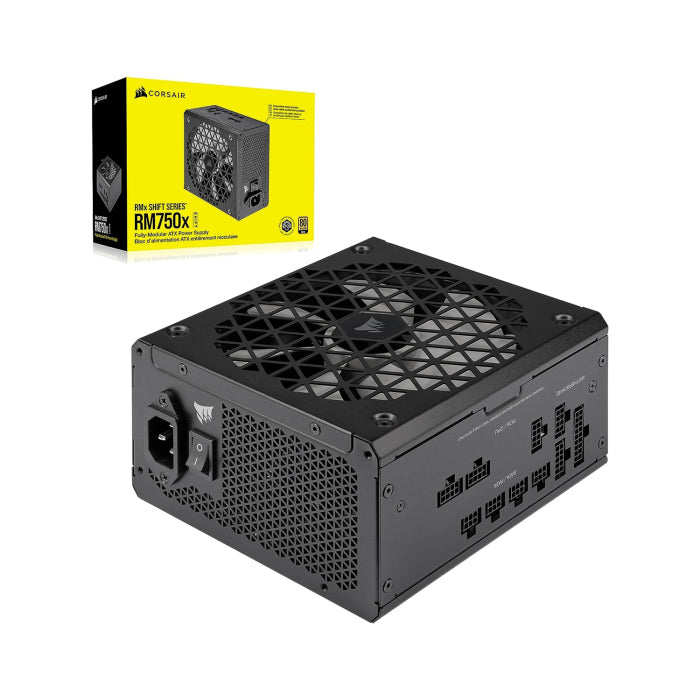 Corsair RMx Shift Series RM750x 80PLUS GOLD Fully Modular 750W ATX 3.0 Power Supply