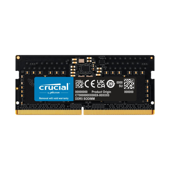 Crucial 8GB DDR5 4800MHz CL40 Laptop Memory