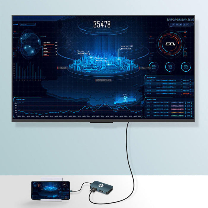 HP DHC-CT200 USB-C to VGA/HDMI/Displayport Adaptor