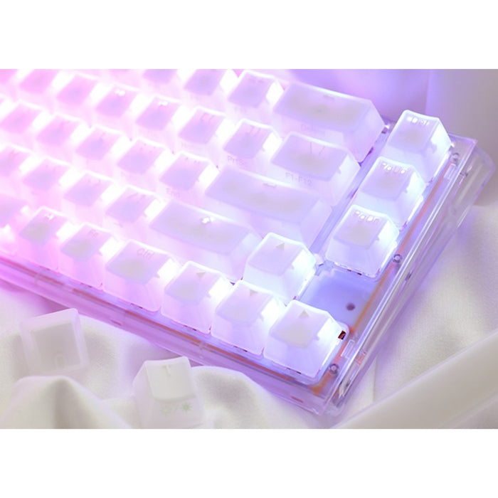 Ducky One 3 Mini Hot-Swap RGB Mechanical Gaming Keyboard MX Cherry Red Switch - Aura White