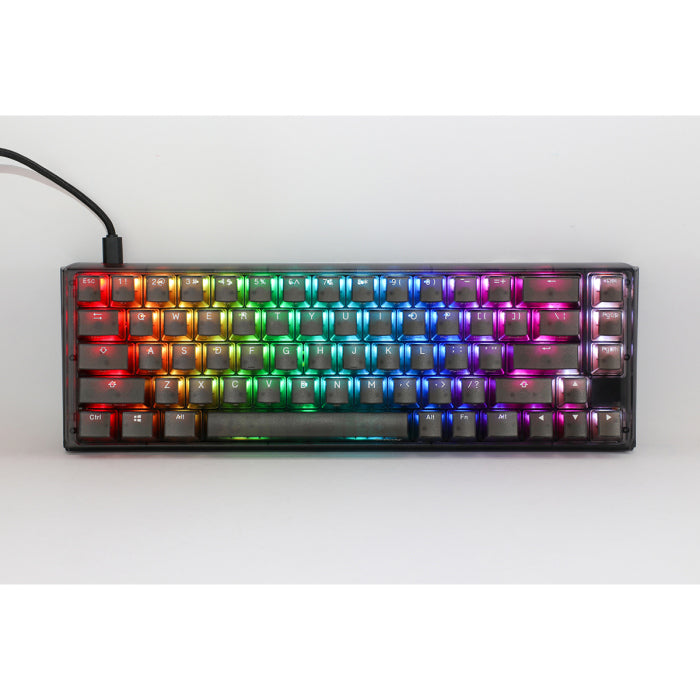 Ducky One 3 SF Aura Black Hot-Swap RGB Double Shot PBT Mechanical Keyboard MX Cherry Red Switch