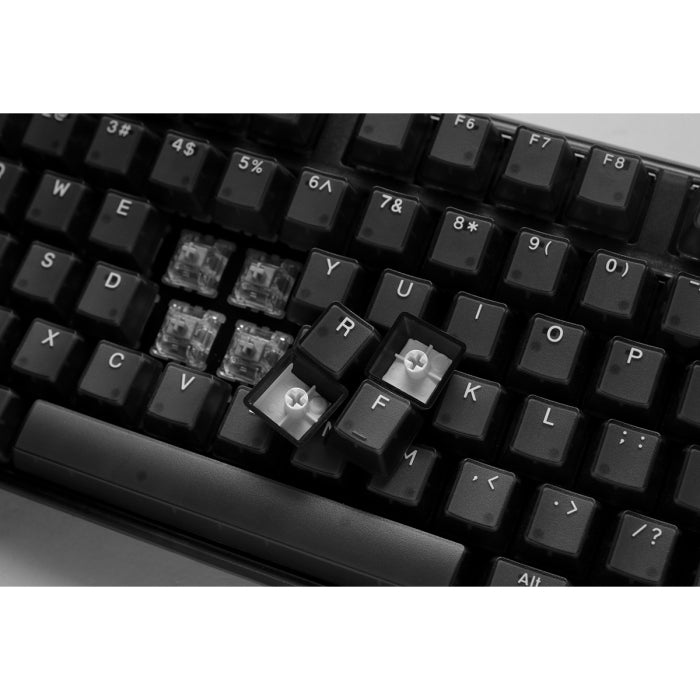 لوحة مفاتيح ميكانيكية Ducky One 3 Aura Black Hot-Swap RGB Double Shot PBT MX Cherry Red Switch 