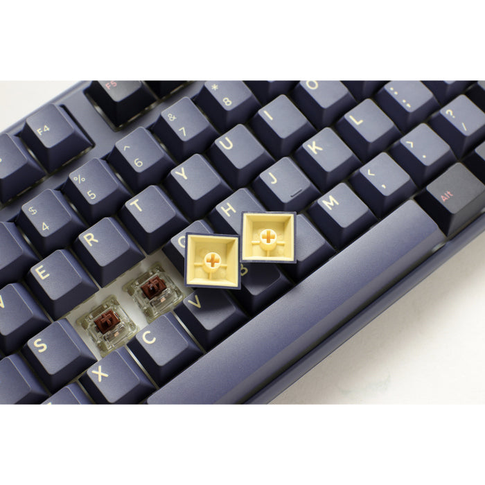 Ducky One 3 Cosmic Hot-Swap RGB Double-Shot PBT Mechanical Keyboard MX Cherry Red Switch