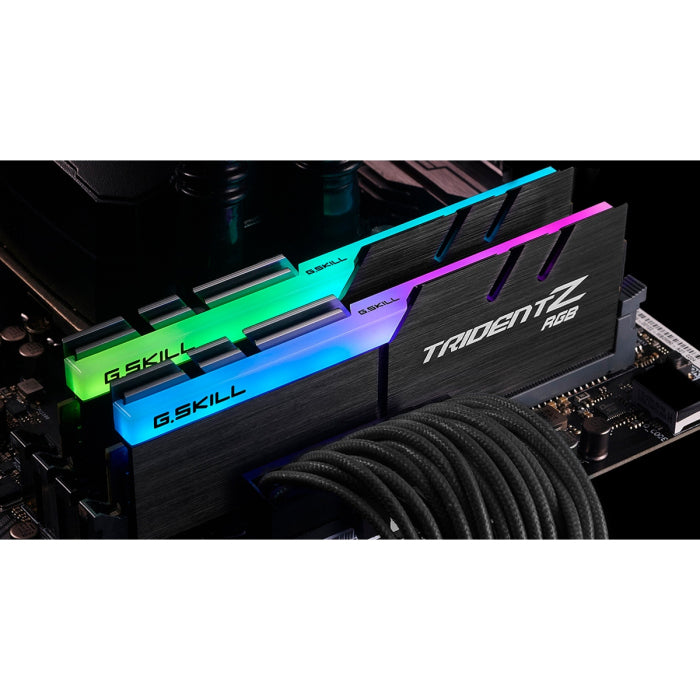 G.Skill TridentZ RGB 64GB (2x32GB) DDR4 3600MHz CL18 Desktop Memory Kit - Black