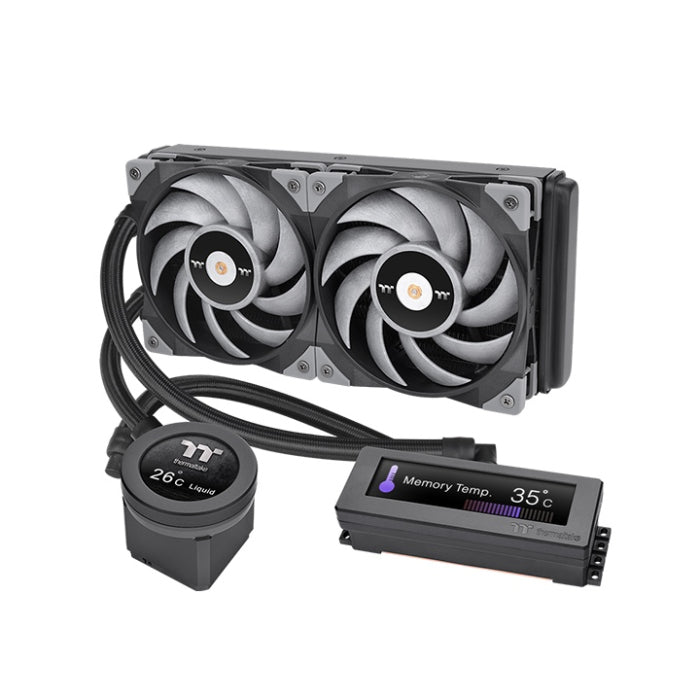 Thermaltake Floe RC Ultra 240 CPU & Memory AIO Liquid Cooler - Gray