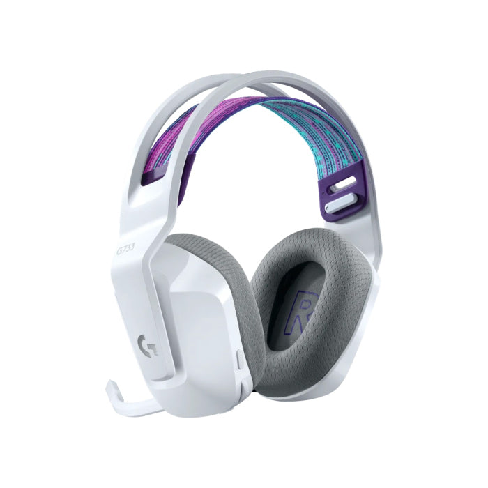 Logitech G733 Light Speed Wireless RGB Gaming Headset - White