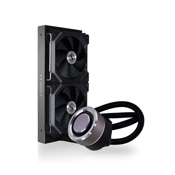 LIAN LI GALAHAD AIO 240 RGB All-in-One UNI FAN SL120 Edition CPU Liquid Cooler - Black