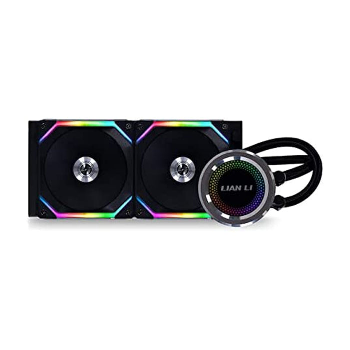 LIAN LI GALAHAD AIO 240 RGB All-in-One UNI FAN SL120 Edition CPU Liquid Cooler - Black