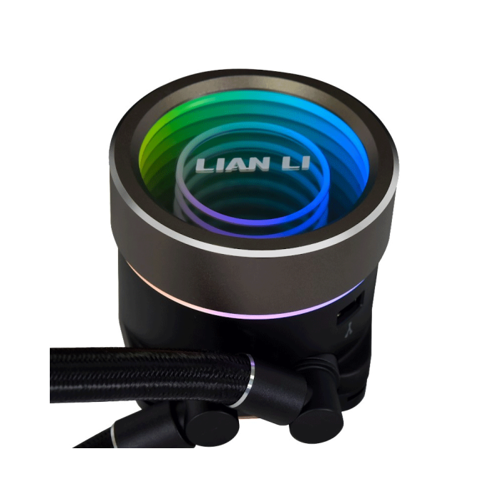 LIAN LI Galahad II Trinity SL-INF 360 ARGB All-in-One CPU Liquid Cooler- Black