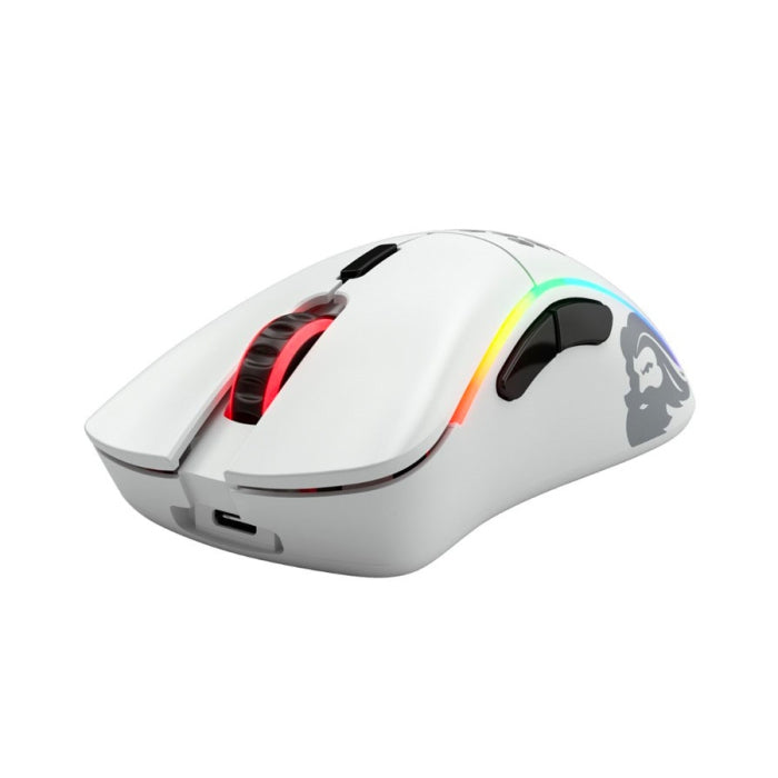 Glorious Model D Minus Wireless Gaming Mouse (67g) - Matte White