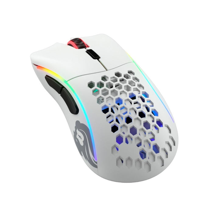 Glorious Model D Minus Wireless Gaming Mouse (67g) - Matte White