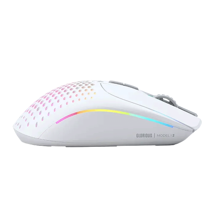 Glorious Model I 2 Wireless Ultralight Ergonomic Gaming Mouse (75g) - White