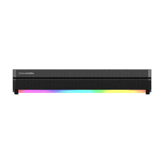 Gameon Sonicstorm X Wireless RGB Gaming Soundbar - Black