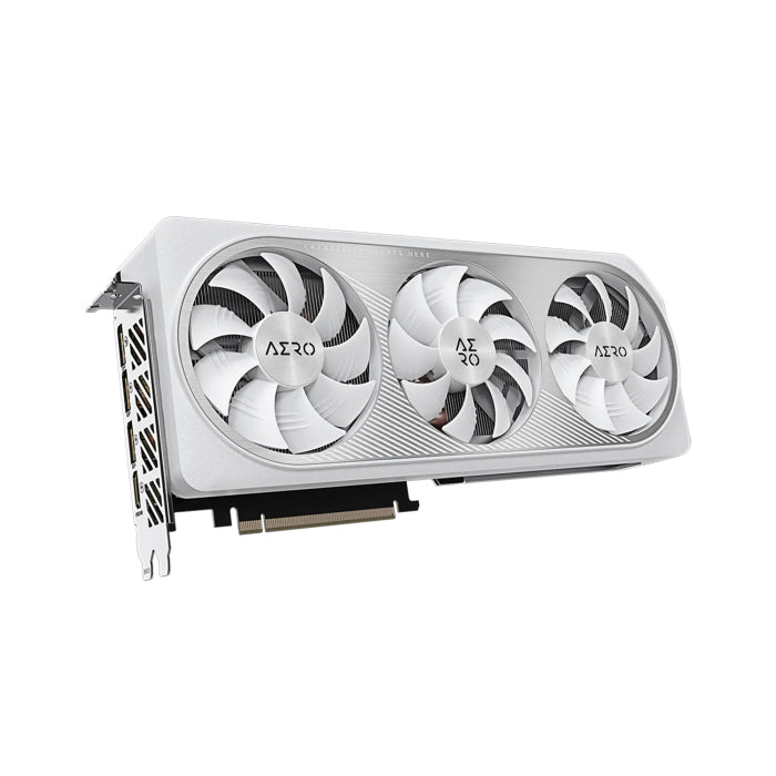 Gigabyte GeForce RTX 4070 SUPER AERO OC 12GB White Edition GDDR6X Graphics Card