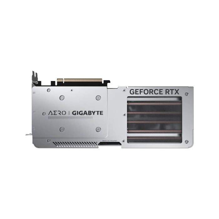 Gigabyte GeForce RTX 4070 SUPER AERO OC 12GB White Edition GDDR6X Graphics Card